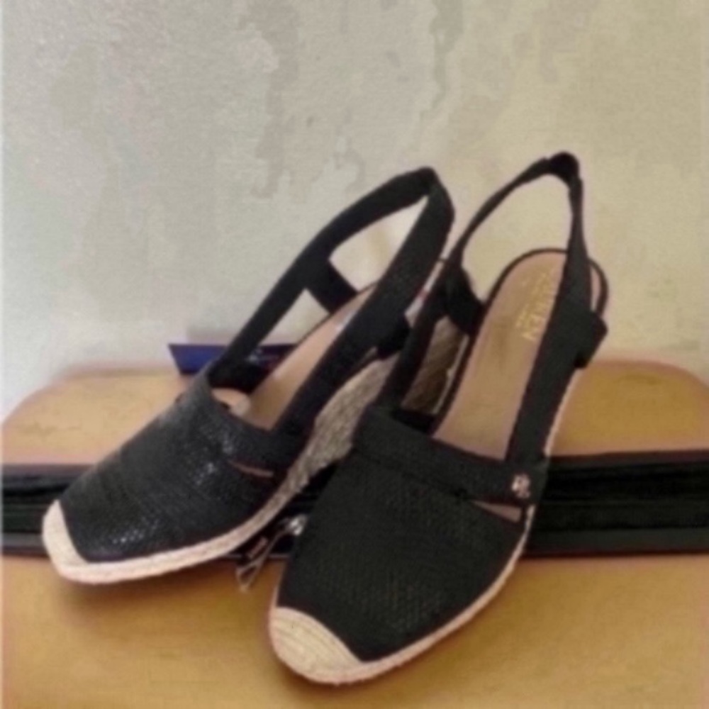 Lauren Ralph Lauren Black Espadrilles